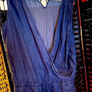 Jean jump suit size XL